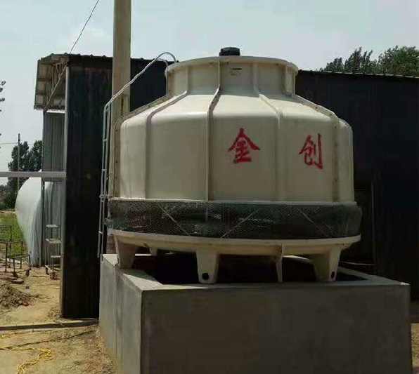開封圓形冷卻塔布水管和配水系統(tǒng)