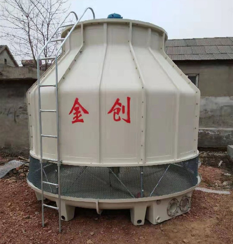 圓形冷卻塔出現(xiàn)噪音應該如何解決?